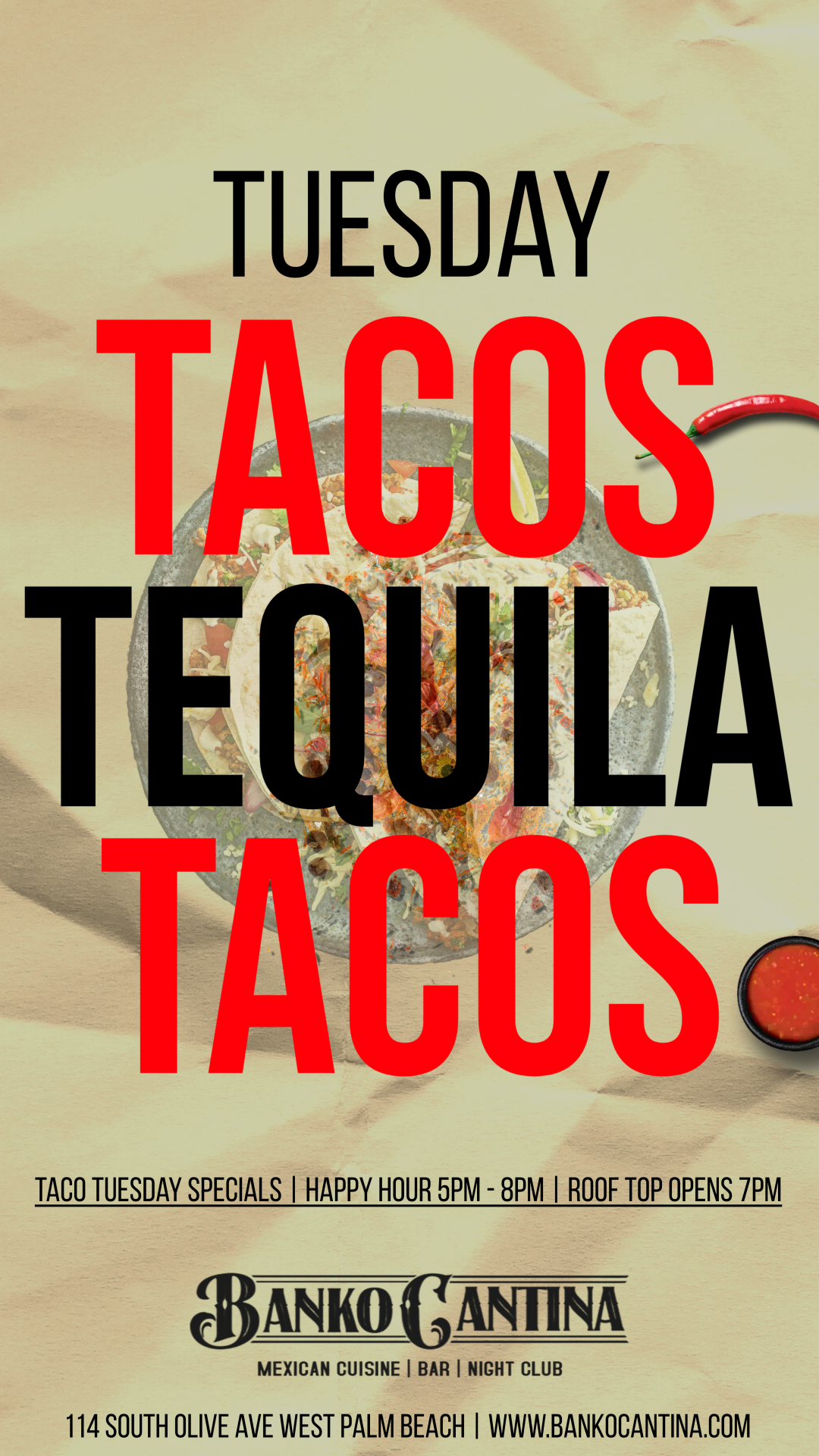 Taco Food Flyer